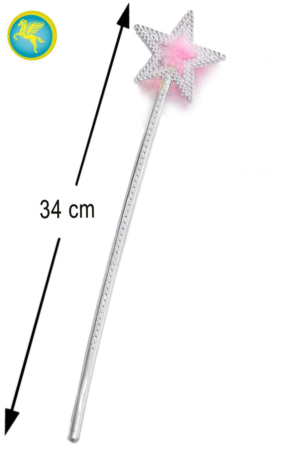 BACCHETTA FATA ROSA